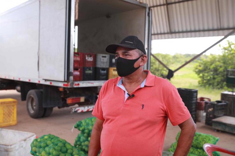 Melhorias: produtor rural destaca progresso com pavimentação de ramal em Iranduba