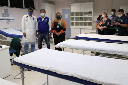 Secretário de Saúde realiza visita técnica em Hospitais e Prontos-Socorros durante feriado em Manaus