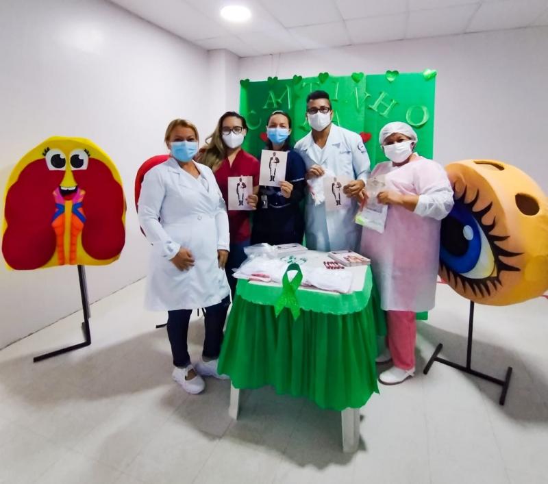 Setembro Verde: HPS 28 de Agosto realiza ações de conscientização e informação sobre doação de órgãos Setembro Verde: HPS 28 de Agosto realiza ações de conscientização e informação sobre doação de órgãos