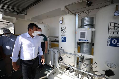 Wilson Lima reforça medidas para a saúde e segurança, em Tefé