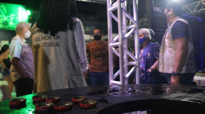 CIF autua quatro estabelecimentos e encerra duas festas clandestinas no final de semana, em Manaus