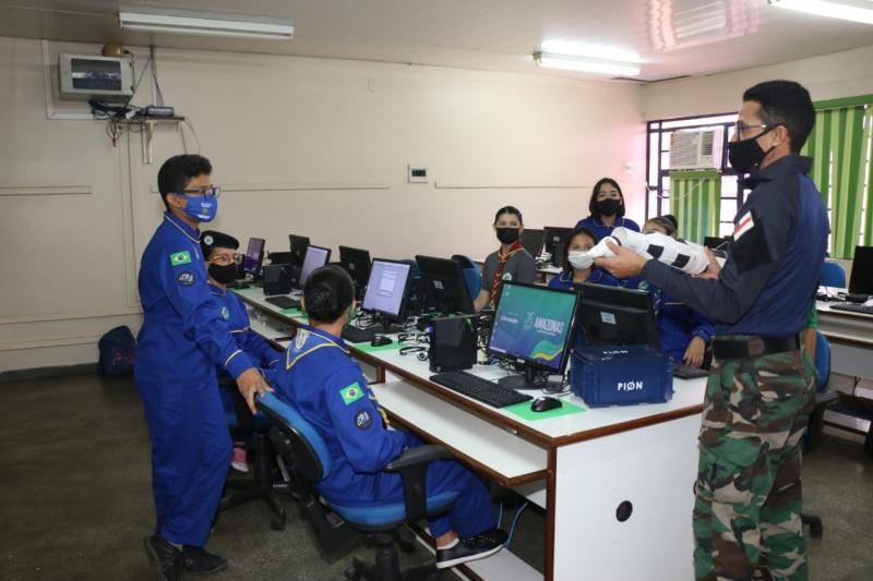 Escola do Amazonas é a única instituição pública da Região Norte selecionada para a final de disputa nacional de satélites