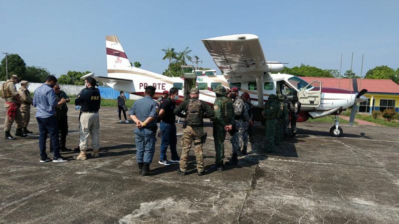 Governo do Amazonas e forças federais integram ações de combate ao desmatamento e queimadas em Humaitá 