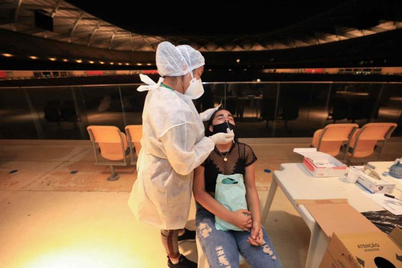 Governo do Amazonas testou 2.785 pessoas que irão participar do evento na Arena da Amazônia