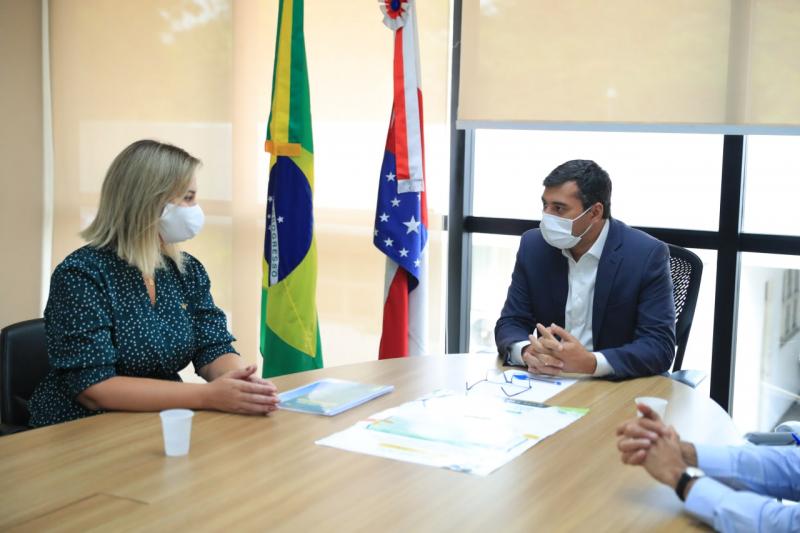 Wilson Lima recebe representante do Ministério da Infraestrutura para tratar de audiências públicas para obras na BR-319