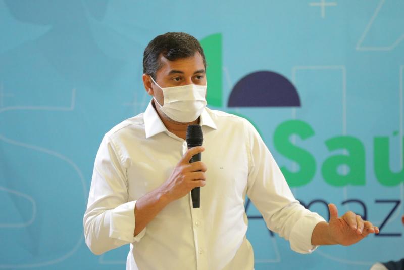 Wilson Lima anuncia dose de reforço de vacina contra a Covid-19 para profissionais de saúde a partir de 50 anos