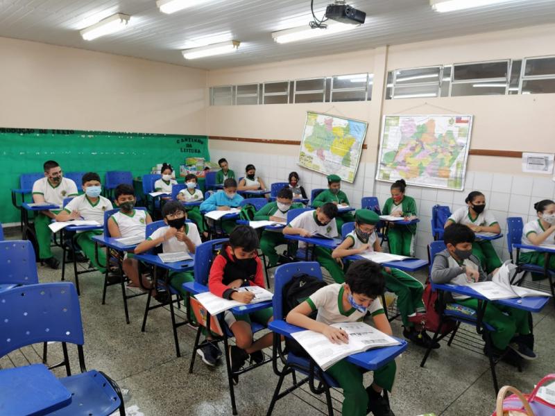 Secretaria de Educação aplica simulados para preparar alunos para vestibulares
