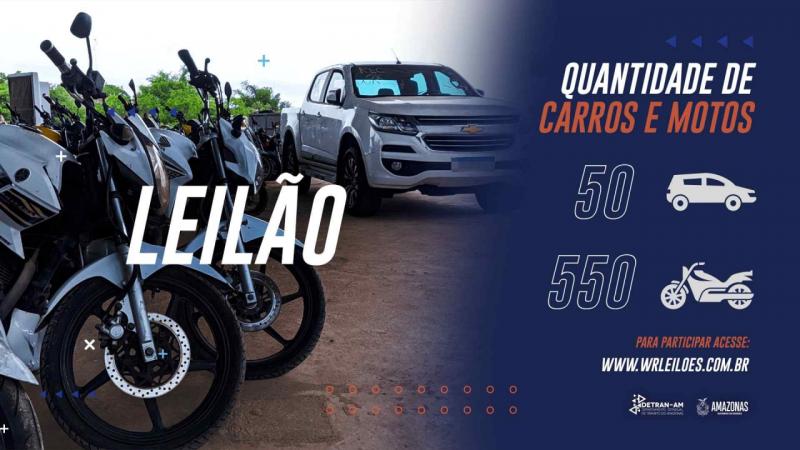 Com nova empresa leiloeira credenciada, Detran-AM anuncia terceiro leilão do ano