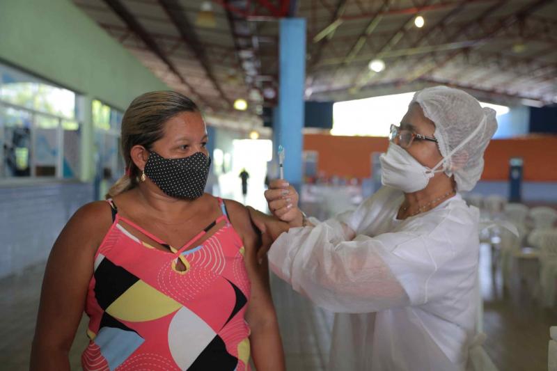 Nova opção: Centro de Convivência Magdalena Arce Daou é um dos postos do Vacina Amazonas nesta sexta-feira e sábado