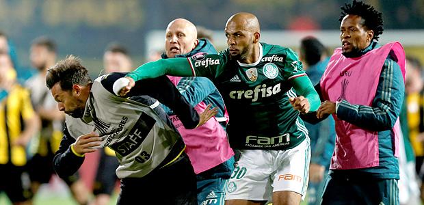 Palmeiras já se mexe quanto ao pedido de detenção de Felipe Melo no Uruguai