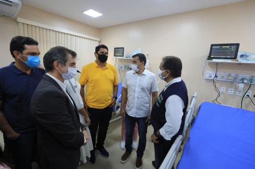 Wilson Lima inaugura leitos de UTI em Parintins, primeiro município do interior a ter os serviços especializados