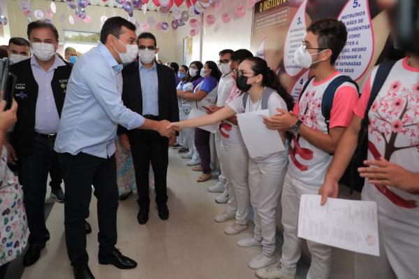 Governador Wilson Lima inaugura Centro de Parto Normal do Instituto da Mulher Dona Lindu