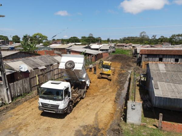 Ruas do Itaúna I recebem projeto de infraestrutura 