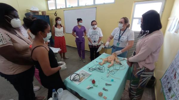 Prefeitura e Sociedade Brasileira de Pediatria promovem curso para profissionais da neonatologia 