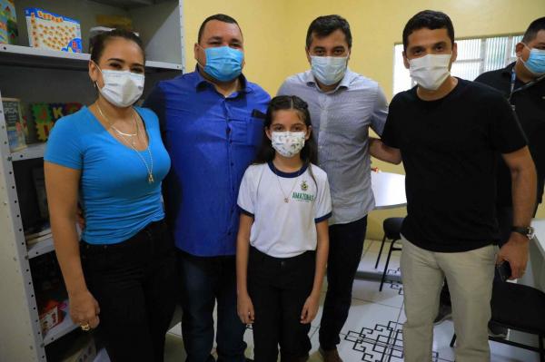 Wilson Lima inaugura segunda unidade do Serviço de Apoio à Mulher, Idoso e Criança (Samic), em Maués