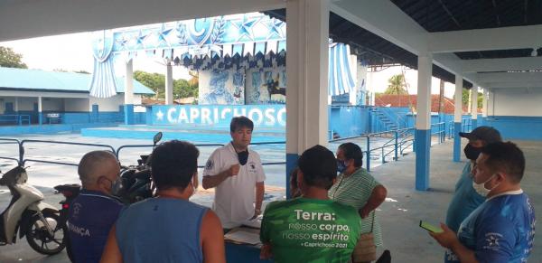 Caprichoso paga vigias e programa décimo terceiro  Jender Lobato mesmo com