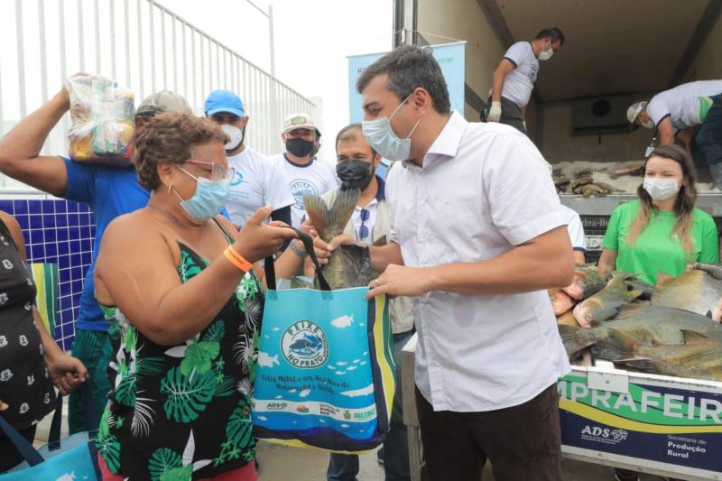 “Peixe no Prato” de Natal encerra com mais de mil vacinados contra a Covid-19 em dois dias de ação