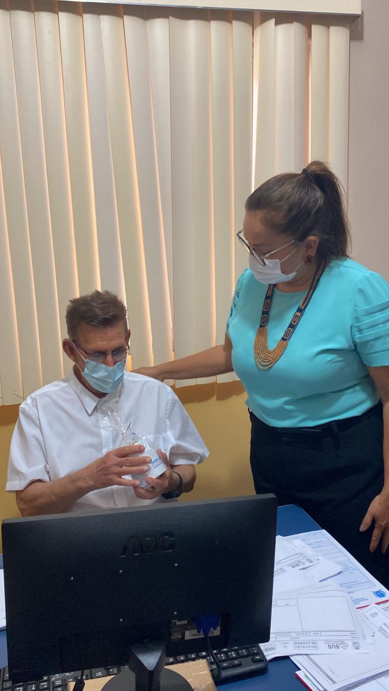 Márcia Baranda visita profissionais de saúde em gratidão à missão de salvar vidas 