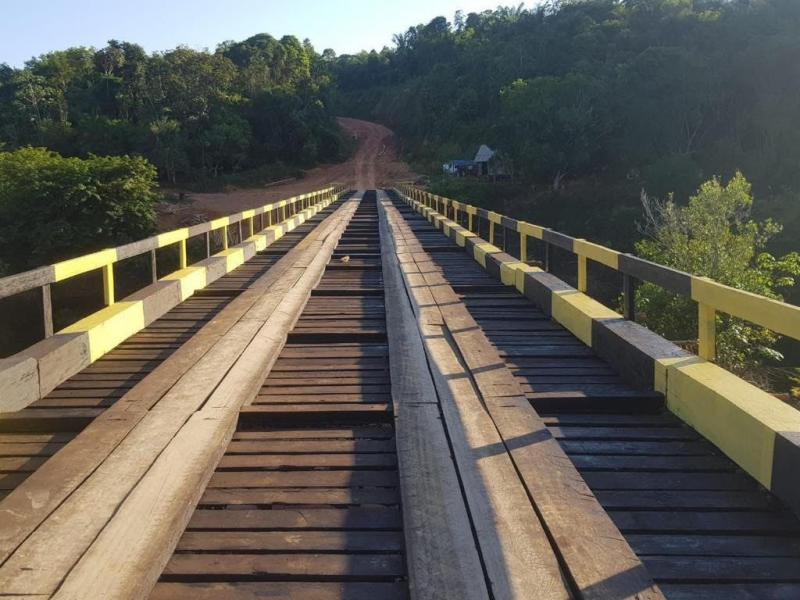 Governo do Amazonas constrói pontes na AM-174 para interligar Novo Aripuanã e Apuí