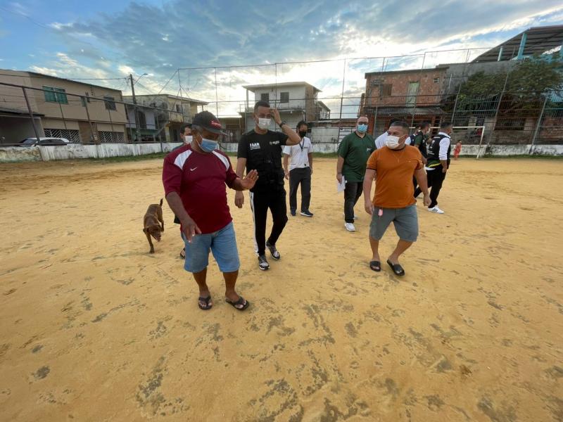 Governo do Amazonas mapeia áreas esportivas na capital para cronograma de revitalizações