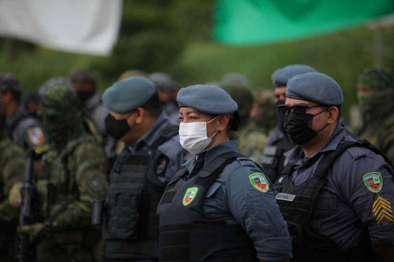 Governo do Amazonas lança serviço de gratificação a policiais militares que fizerem hora extra