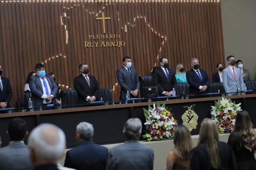 Na Aleam, Wilson Lima destaca prioridades do Governo do Amazonas para 2022: combater a fome e gerar empregos 