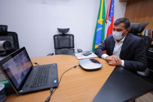 Wilson Lima defende consenso entre União, Estados e Municípios para reduzir preços dos combustíveis