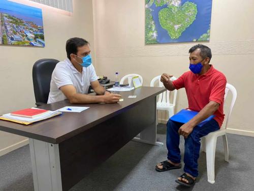 Durante recesso parlamentar, Presidente Mateus Assayag cumpre atendimento à população