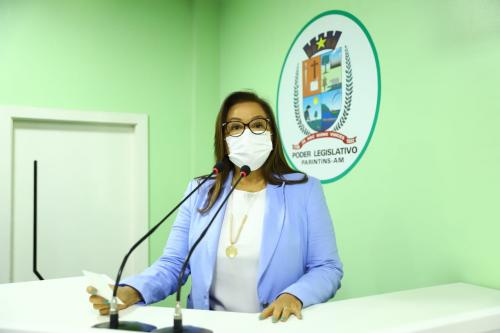 Márcia Baranda destaca disposição para o trabalho na abertura do ano legislativo na Câmara de Parintins 