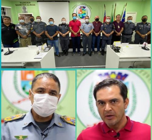 Comando Geral da PM-AM discute Segurança Pública com Vereadores de Parintins 