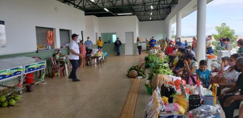 Mostra de produtos consolida instalação de feira definitiva da agricultura familiar na Vila Amazônia