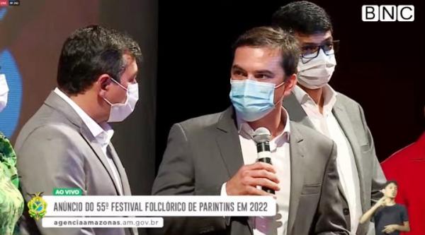 “É um dia histórico”, destaca Mateus Assayag sobre anúncio do 55º Festival Folclórico de Parintins 2022, após dois anos devido à pandemia