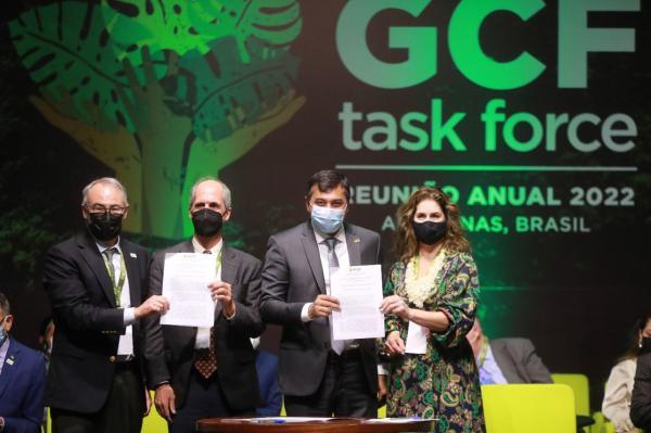 Governador Wilson Lima convida investidores a conhecer a Amazônia, durante abertura da 12ª Reunião Anual do GCF