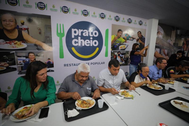 Governador Wilson Lima reinaugura Prato Cheio do bairro Compensa revitalizado, nesta segunda-feira