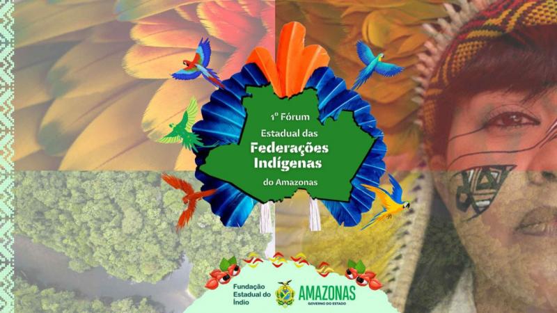Governo do Estado realiza 1º Fórum das Federações Indígenas do Amazonas, nos dias 29 e 30 de março