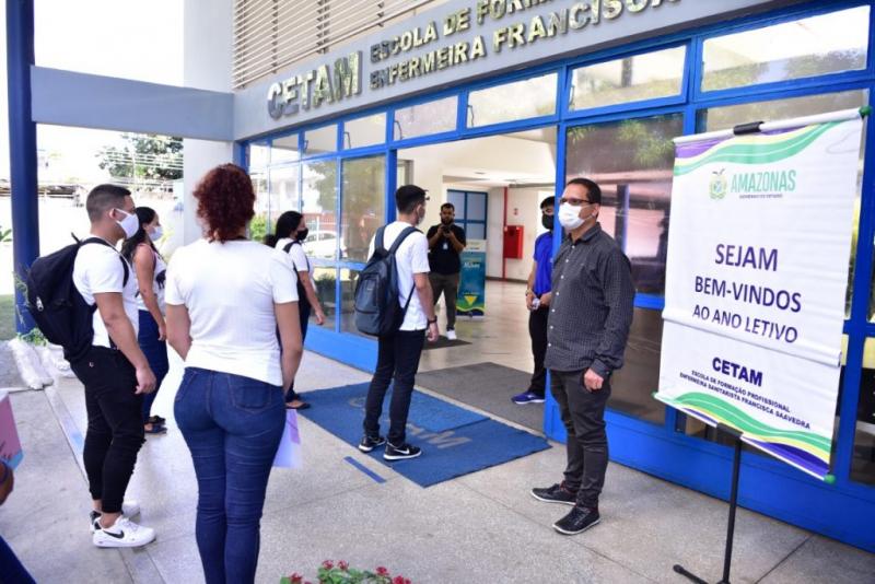 Cetam inicia aulas presenciais na capital e interior do Amazonas
