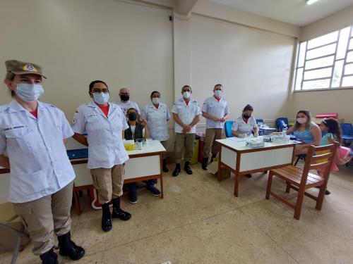 Ação dos médicos bombeiros 