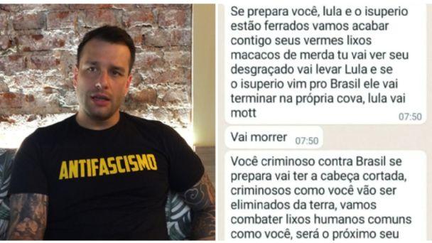 Nazistas marcam data para assassinar Leonel Radde e prometem fazer o mesmo com Lula