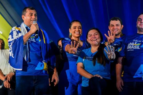 Saullo Vianna participa do evento de filiação de Wilson Lima ao União Brasil