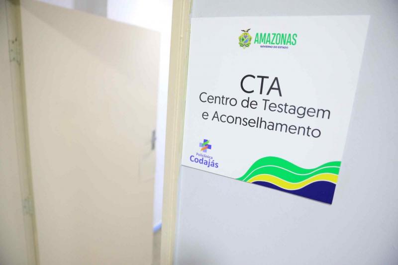 CTA da Policlínica Codajás realiza mais de 2 mil testes rápidos em 100 dias