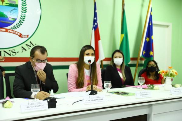 Brena Dianná assina filiação no partido do Governador Wilson Lima e é lançada pré-candidata a estadual 