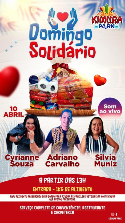 Kimura Park faz  “Domingo Solidário” e ajudará famílias prejudicadas no temporal 