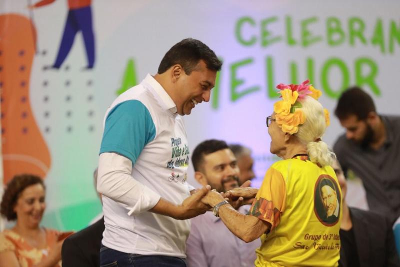 Wilson Lima dá início às atividades do Projeto Vida e Saúde do Idoso Ativo