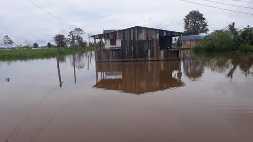 Enchente do rio Amazonas cessa alegria do futebol  nas comunidades de várzea em Parintins.