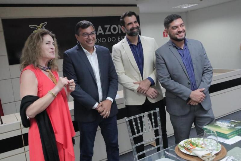 Wilson Lima discute parceria entre UEA e Universidade do Colorado na área de desenvolvimento sustentável