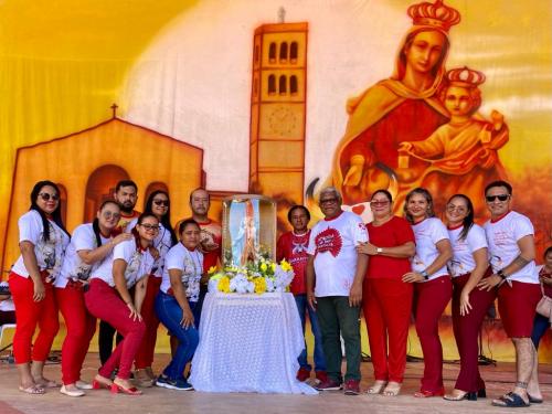 Fé, devoção e emoção na recepção de Nossa Senhora do Carmo na Cidade Garantido