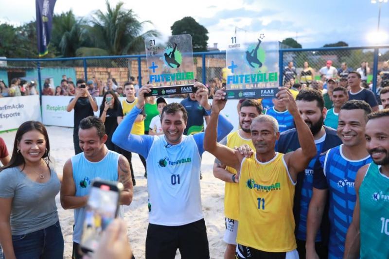 Governador Wilson Lima anuncia o projeto Mais Futevôlei nos Bairros