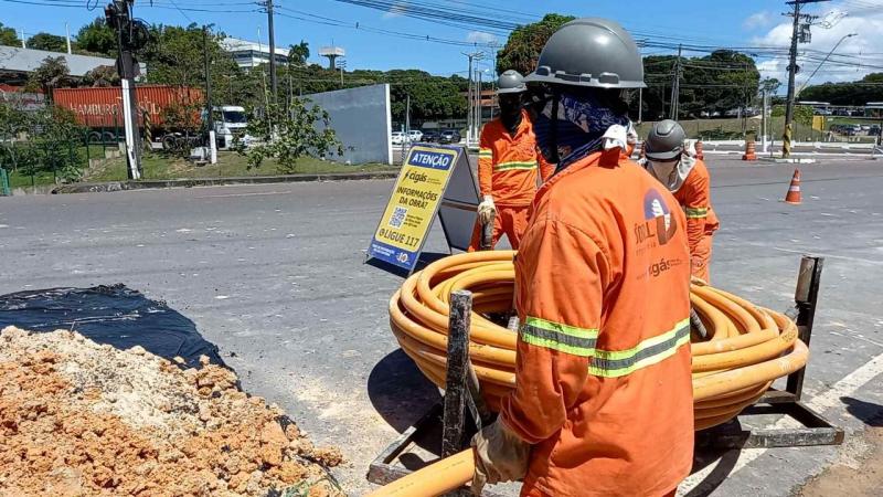 Cigás ampliará oferta de gás natural com expansão da rede de gasodutos