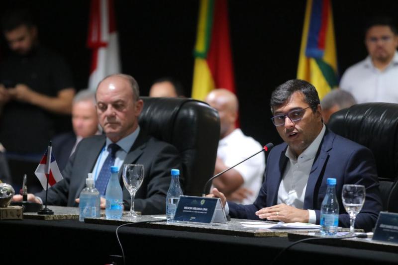 Na 82ª reunião de secretários de Segurança Pública, Wilson Lima destaca investimentos do Governo do Amazonas