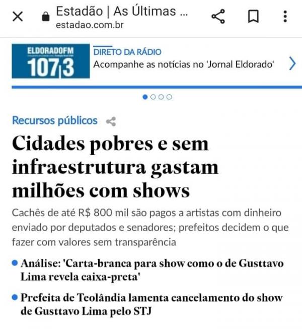 É imoral pagar cachês milionários à artistas brasileiros, diz professor 